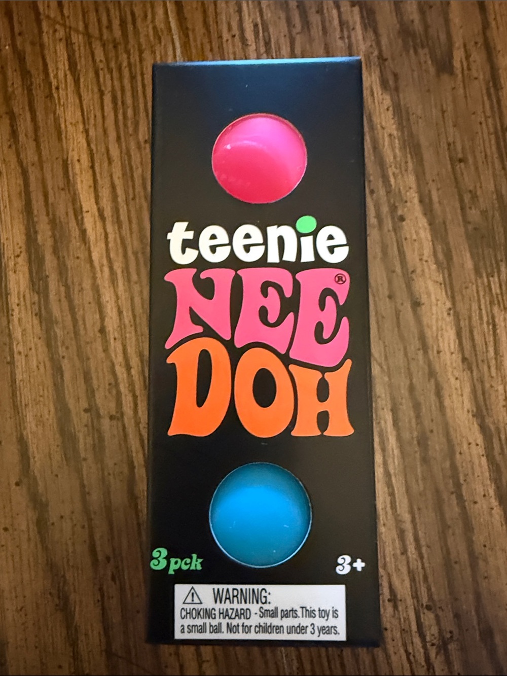 Teenie Needoh Pack - Pink, orange and Blue